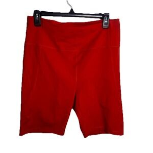 Girlfriend Collective Biker Bike Shorts Orange Burnt‎ Rust Size XXL Athleisure